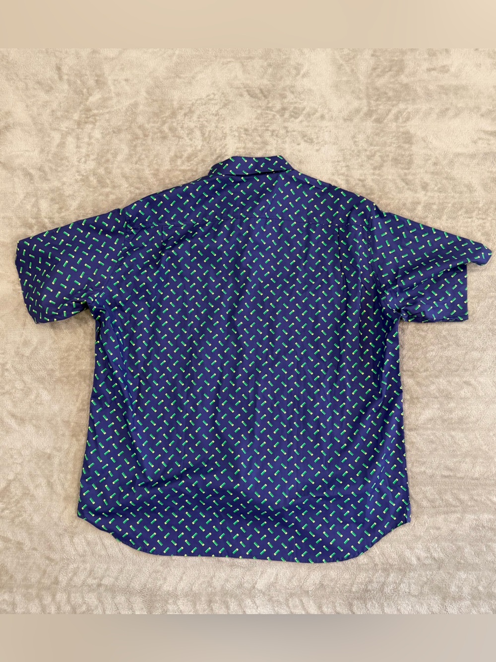 Bird Dog Bay Blue Shotgun Shell Print Button Down Shirt Size XL - Picture 8 of 8